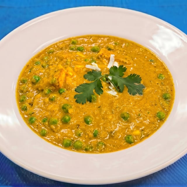 Matar Paneer.