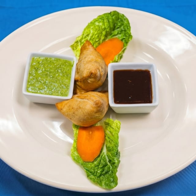 Vegetable Samosa.